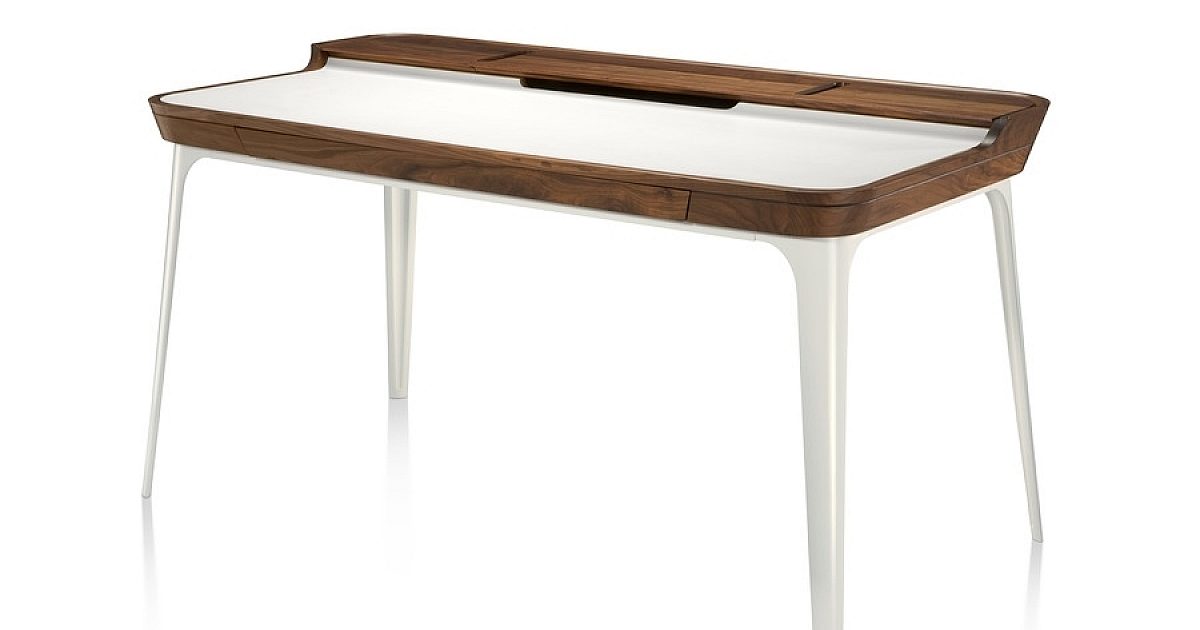 Pradere Designer Workspaces | Airia Desk and Media Cabinet